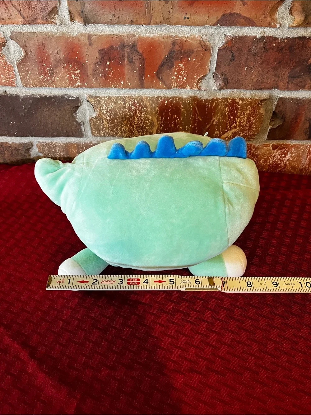 Squishmallows Rafa the Dinosaur Hug Mees Laying Plush Target